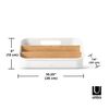 umbra Bellwood Packet Organizer White/Natural Kitchen Storage