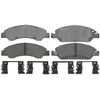 ACDelco Gold 17D1367CH Ceramic Front Disc Brake Pad Set