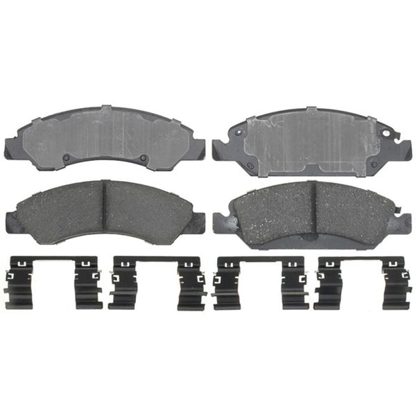 ACDelco Gold 17D1367CH Ceramic Front Disc Brake Pad Set