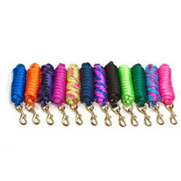 William Hunter Equestrian Hy Pro Lead Rope - 2.7m - lime green