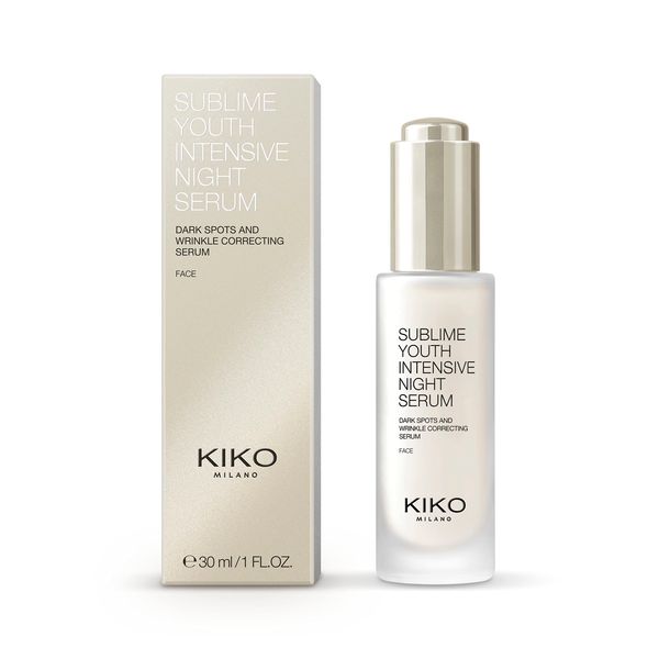 KIKO Milano Sublime Youth Intensive Night Serum | Falten- Und Pigmentfleckenkorrigierendes Gesichtsserum