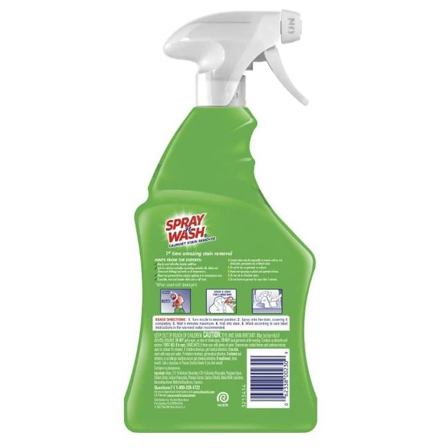 Spray 'n Wash Pre-Treat Laundry Stain Remover, 22 Fl Oz (Pack of 4)