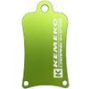 KEMEKO Aluminum Side Stand Plate, Second Model, Single Plate (Green)