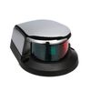 Seachoice LED Bow Light, Marine Navigation, Chrome Bi-Color, 4 in.