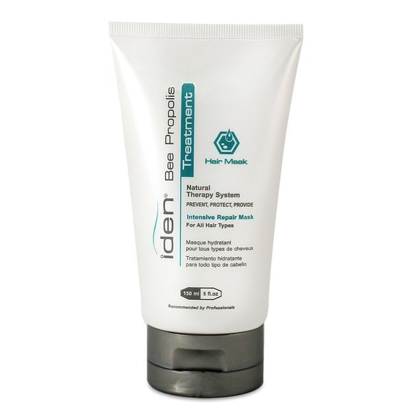 IDEN Bee Propolis Treatment Hair Mask for Damaged Hair, Fortifies Weakened Hair, Deep Hydration, 5 fl.oz