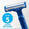Gillette Sensor2 Pivoting Head + Lubrastrip Men's Disposable Razors, 12 Count