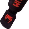 Venum, Kontact Shin Guards, Men's, S, Black/Red