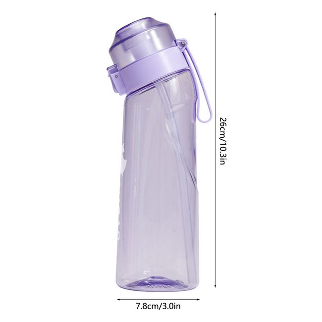 Collapsible Purple Water Bottle