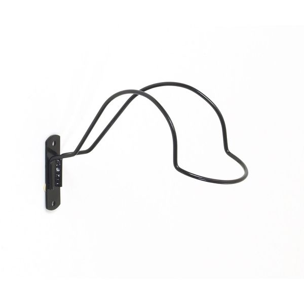 ERS Wall Mount Helmet Hanger - (Black, One)