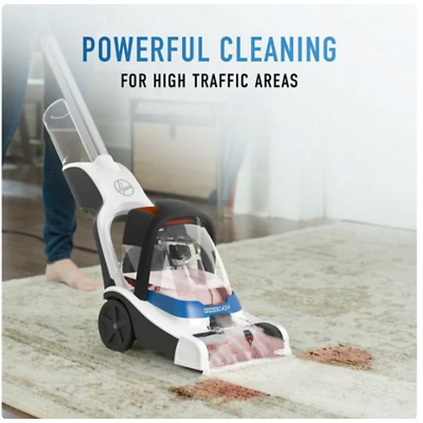 Portable Carpet Cleaner Shampooer Manual Floor Scrub Machine Lightweight New!