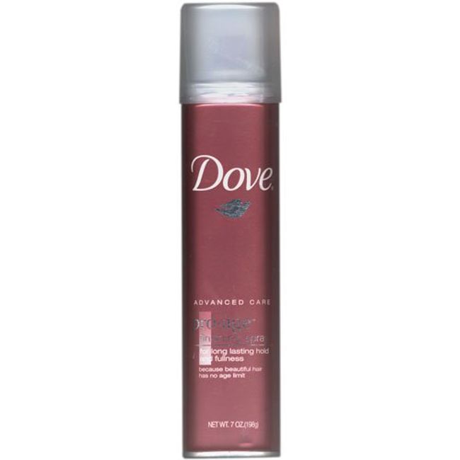 Dove Pro Age Finishing Hair Spray for Long Lasting Hold, 7 Oz