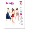 Burda Style Sewing Pattern B6116 Misses' Skirt