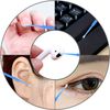 400 Microbrush Micro Brush Applicator Tips for Makeup Eyelash Dental Super Fine