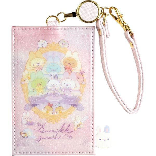 San-X PB69701 Sumikko Gurashi Pass Case with Reel