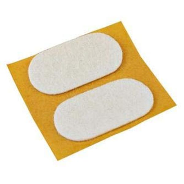 Tunze Felt Pads 0220.157 19 x 38 mm, 2-Pack