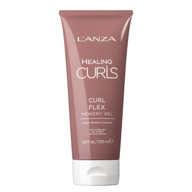 L'ANZA Pflegendes Locken-Gel - für starken, lang anhaltenden und sichtbaren Halt, ohne Sulfate, ohne Parabene (200 ml)