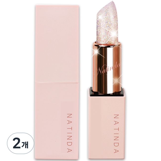 Natinda Magic Tattoo Twinkle Lipstick 3.5g, 1EA