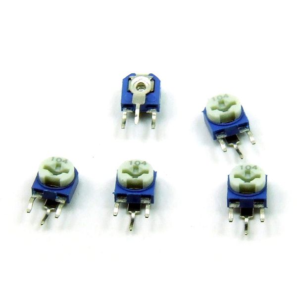 POPESQ® 5 Stk. x Trimmer Poti 5K Stehend #A2516