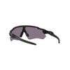 Oakley Men's OO9208 Radar EV Path Rectangular Sunglasses, Matte Black/Prizm Grey, 38 mm