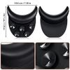 Noverlife Soft Silicone Shampoo Bowl Neck Rest, Non-Slip Shampoo Bowl Neck Pillow, Salon Sink Neck Cushion with Suction Cups, Salon Silicone Hair Washing Neck Pillow for Salon Hair Spa Washing Basin