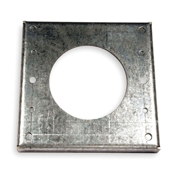 HBL50SC, Box Cover, 4" SQ, 50A LKG Opening