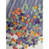 Decorative Wooden Tiny Buttons, 200-Pack, Round Mixed Colors, 3/8 Inch,10mm Polka Dot and Gingham Patterns