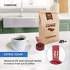 Farberware 5216439 Professional Plastic Measuring Cups with Coffee Spoon, Assorted