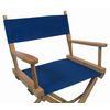 Sunbrella Directors Chair Replacement Cover (Flat Stick) (Mediterranean Blue)