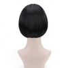Short Bob Wig, Small Face, For Cosplay, Patun, Straight, Disguise, Imechen, Cute, Available in 9 Colors (Black)