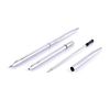 RUTICH Replacement Wedding Signing Pen Set with Holder, Silver 6 Pcs