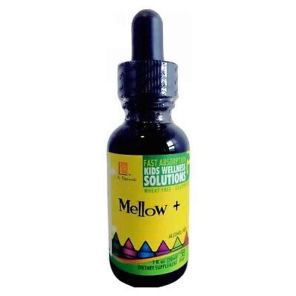 Kids'Mellow Plus 1 Oz By L. A .Naturals