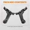 Pair Front Lower Control Arm w/ Ball Joint for Mitsubishi Outlander 2003-2006