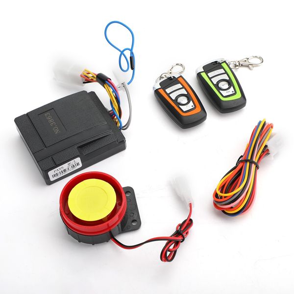 Anti-Theft Security Alarm System Remote Control Engine Start Motor Scooter US