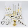 18 Piece Fly Tying Tool Kit  w/ case - #KT118