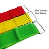 10 PCS 3 Legged Race Bands Three Legged Race Durable Firm Elastic Tie Rope Colorful 3 Leg Race Band for Kids Adult Outdoor Fun