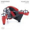 WRAPGRADE for DJI FPV Accent Color Skin Sticker (Super Red)