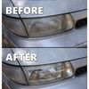 Headlight Restorer Kit, Easy 3-Step Process Car Headlight Restoration Kit - Headlight Cleaner and protective Wipes