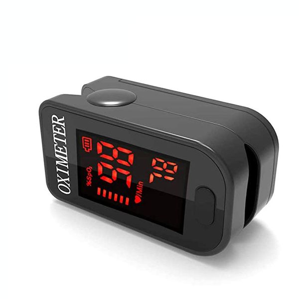 Pulse Oximeter Fingertip,Blood Oxygen Saturation Monitor Spo2 Finge rtip Pulse Oximeter Adult and Child with LED Display with Lanyard