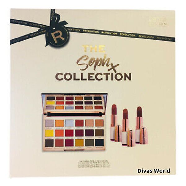 Revolution Makeup The Sophx Extra Spice Eyeshadow Palette & Lipstick Gift Set
