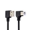 chenyang Printer Scanner Cable USB 2.0 to USB Type B Printer Scanner Cable 90 Degree Right Angled 50cm