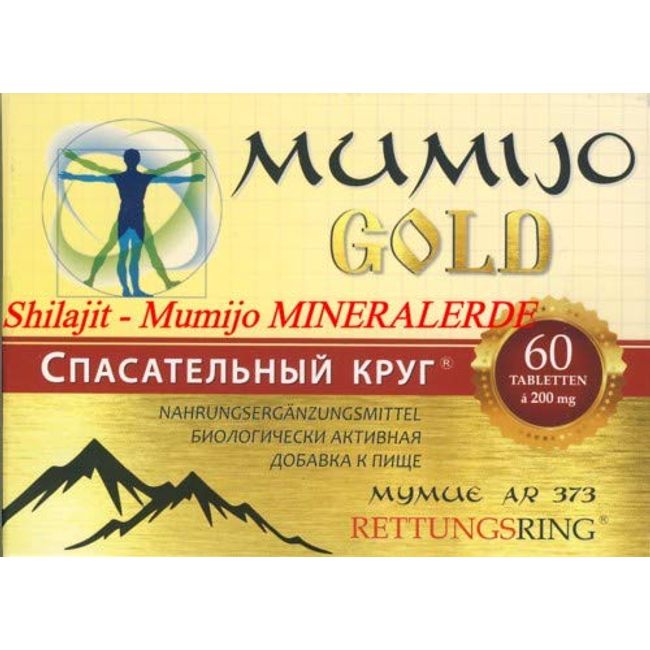 Mumijo GOLD 60 Tabletten je 200 mg