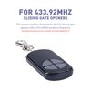 3PCS 433.92MHz Smart Sliding Gate Opener Remote Control Wireless Backup Key