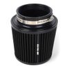 High Performance Cold Air Intake Air Filter 3", 3.5", 4" Inlet, 6.5" Tall Black
