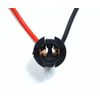 Universal Pigtail Wire Female Socket 921 T13 PBS Back Up Reverse Rubber Socket