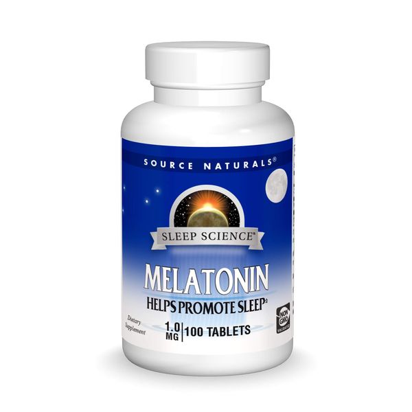 Source Naturals Melatonin 1 mg - 100 Tablets