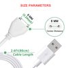 Magnetic USB DC Charger Cable Replacement Charging Cord-2 Pack(6mm/0.24in)