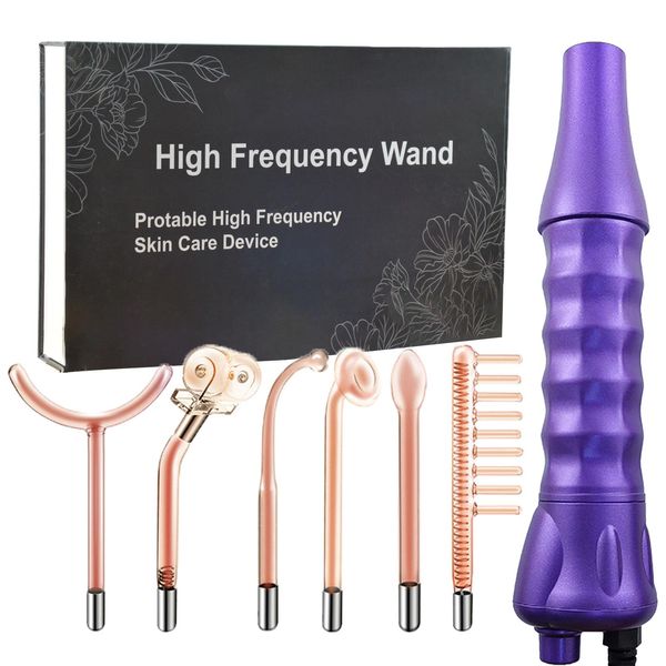 LiQiAMEi High F Rrequency Facial Wand for Face Care, Multi-Function Face Device Machine