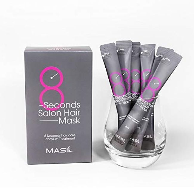 MASIL 8 Seconds Salon Hair Mask 8mlx20pcs Convenient Packs Korea Cosmetics NIB