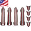 For 2016-2022 Honda Pilot GLOSS BLACK Door Handle Covers WITH Front Smartkey