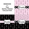 YouCustomizeIt Personalized Eiffel Tower Washcloth